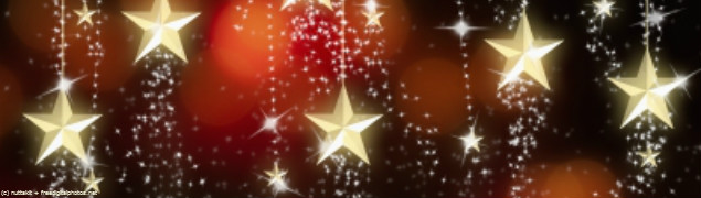 Christmas stars - banner