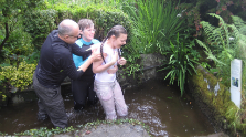 City baptism in the Lake District