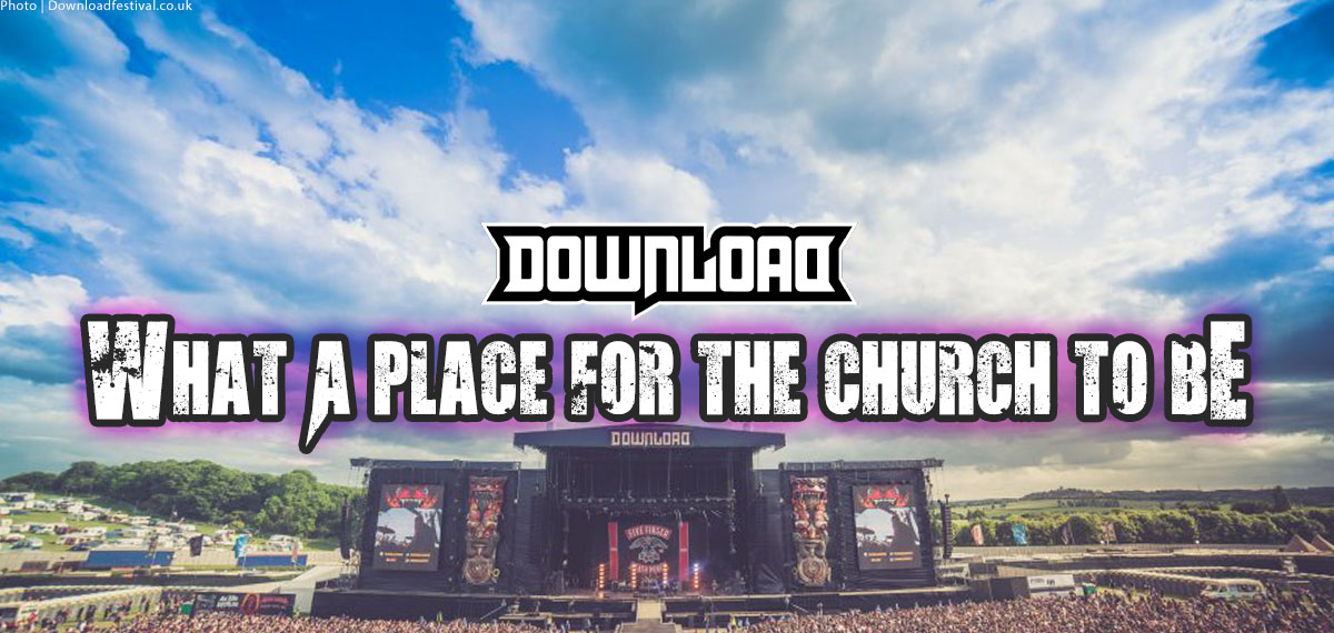 'What a place for the church to be'
Around 40 chaplains ministered to hundreds of festival goers at this year's Download rock festival