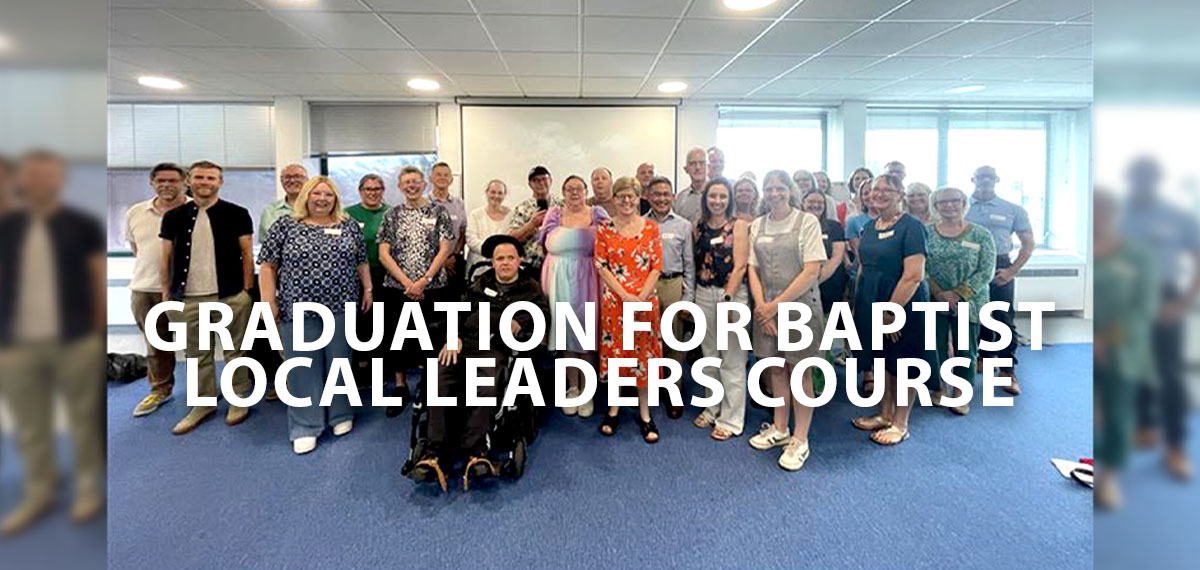 The first cohort of students on a two year course designed to help Baptist church members deepen their understanding of faith and develop skills in ministry and mission has graduated