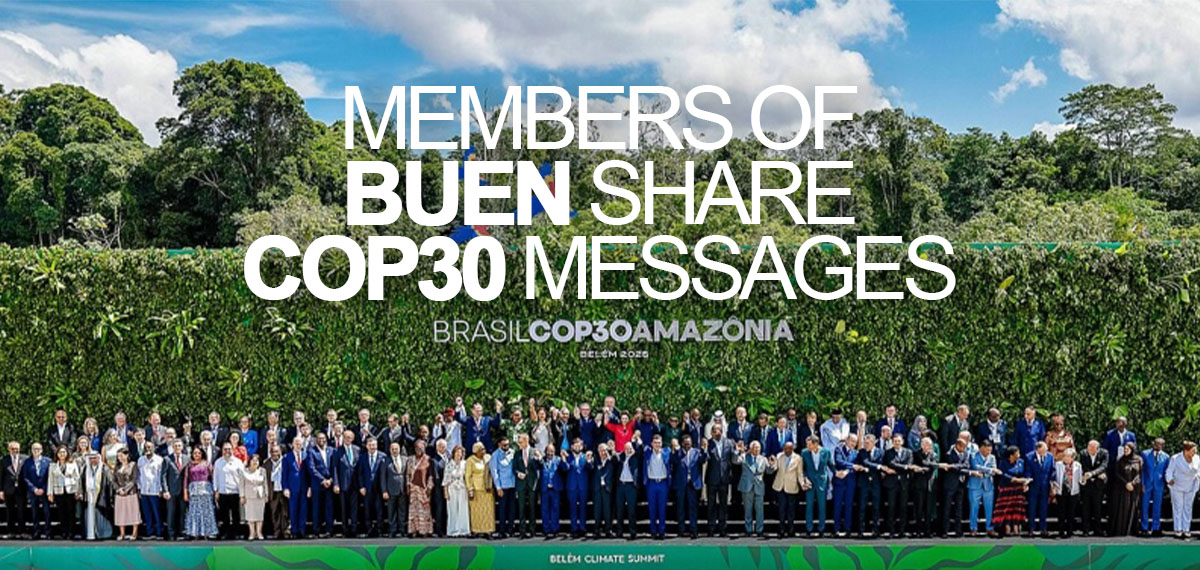 Members of the Baptist Union Environment Network (BUEN) share COP30 messages
