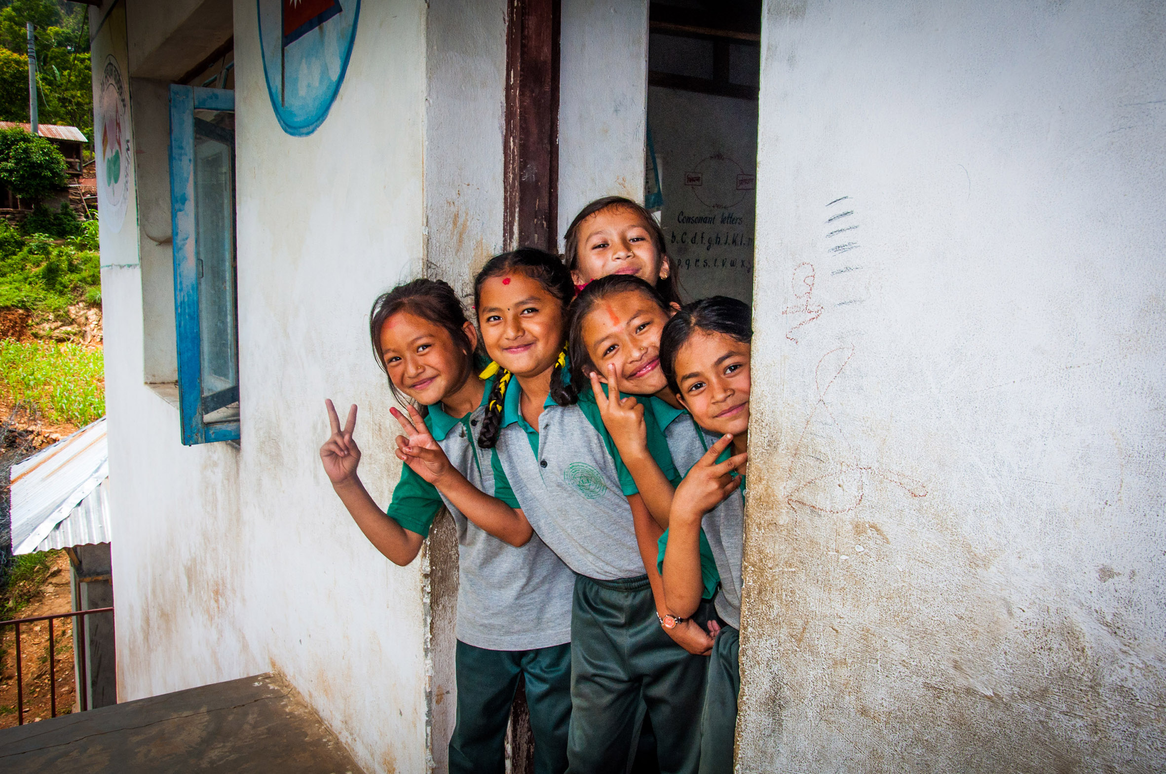 Children in Nepal are benefiting from Annie Brown's teacher training programme.