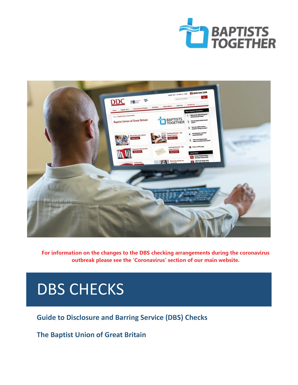 BUGB DBS Check Guide 30March20