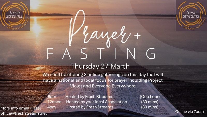 Prayer and Fasting publicity 2