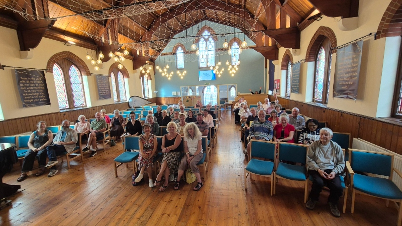 Photo of small church hub gathering at Union Church, Heathfield, Sussex