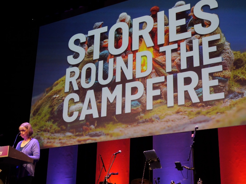 Stories around the campfire