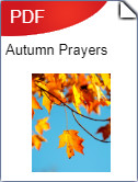 Autumn Prayers