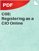 C08 Registering as a CIO Onlin