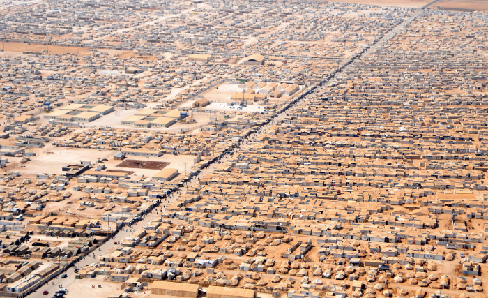 Zaatari camp700