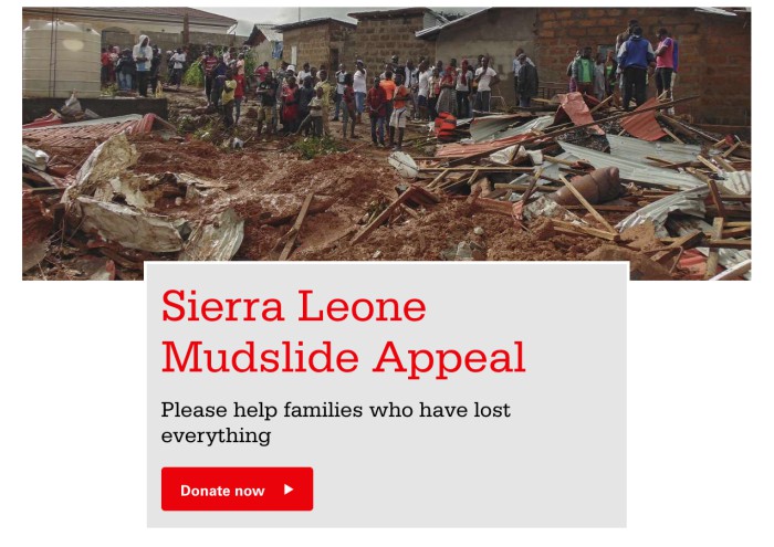 Sierra Leone appeal CAID