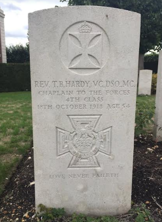 Hardy headstone