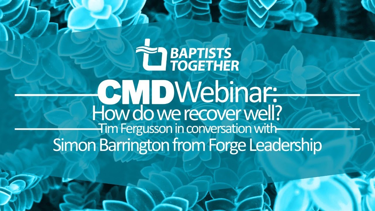 CMD webinar - How can we recover well