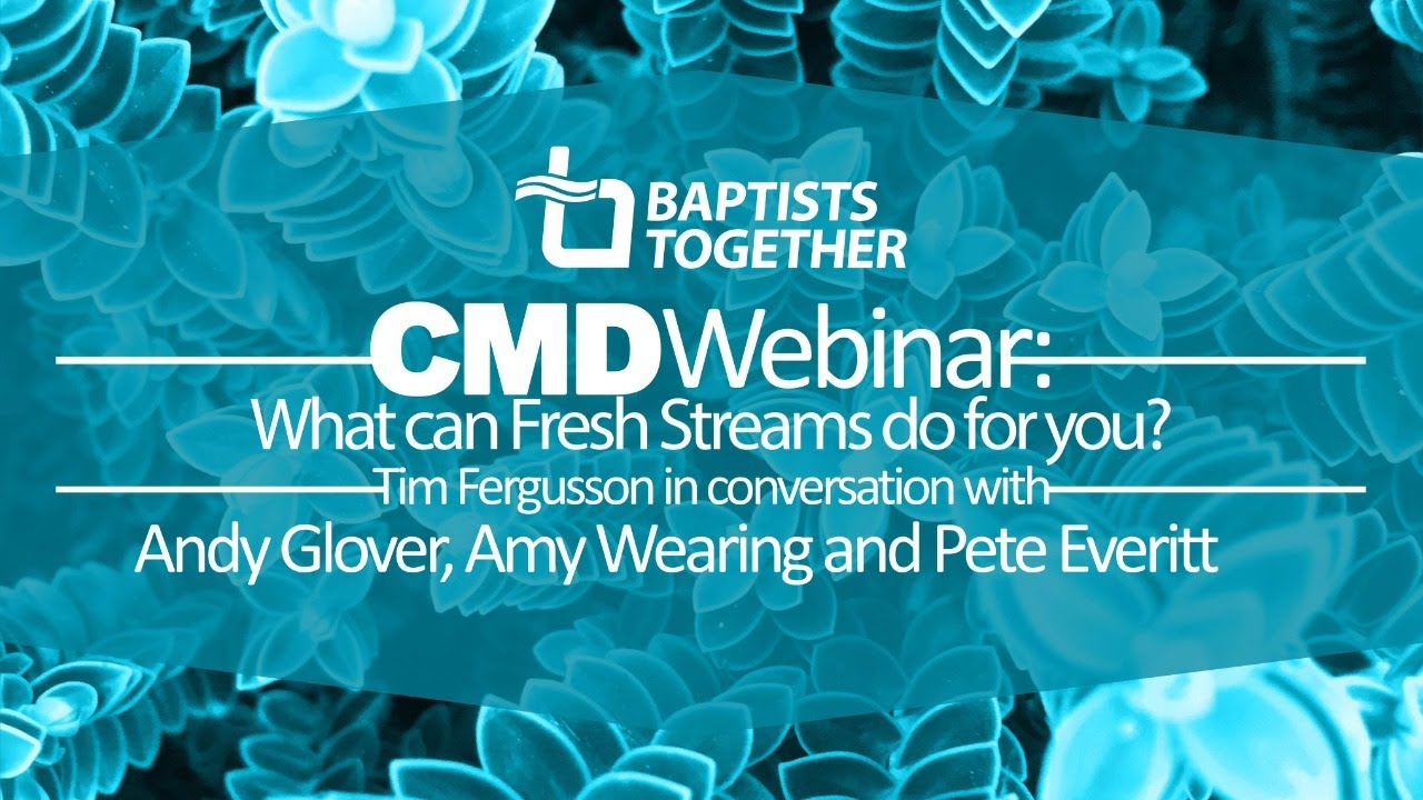 CMD webinar - What can Fresh Streams do for you?
