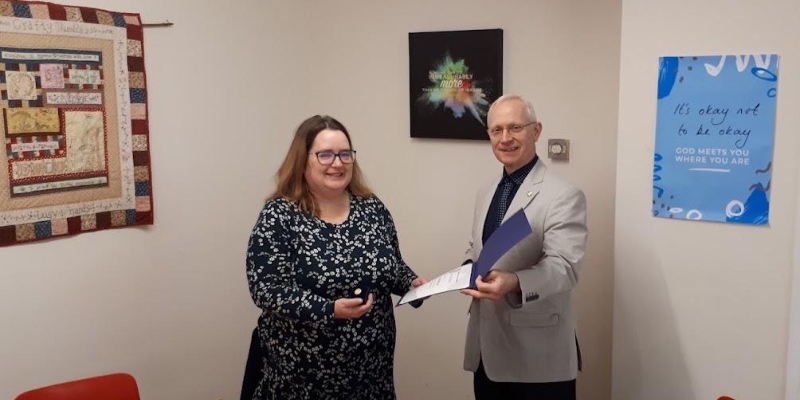 Rotary award for Baptist minister