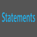Statements
