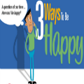 Three ways to be happy 